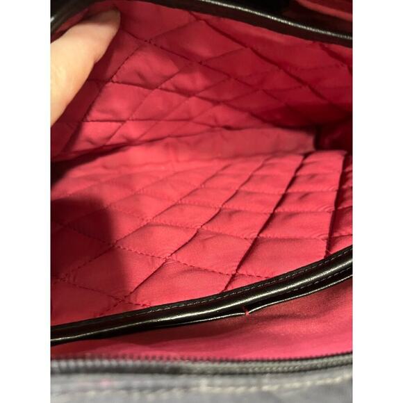 Knomo London Cholet Vintage Black leather 15"‎ laptop travel bag Tote  #F 729221 - Picture 10 of 12